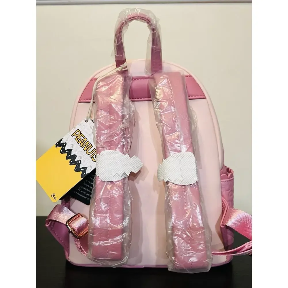 Loungefly Peanuts Snoopy Cherry Blossom Mini Backpack - Picture 3 of 6